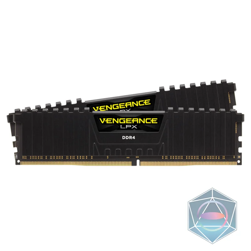 رم کورسیر دسکتاپ DDR4 دو کاناله 3600 مگاهرتز CL18 مدل Vengeance LPX ظرفیت8*2-(16 گیگابایت)