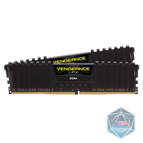 رم کورسیر دسکتاپ DDR4 دو کاناله 3600 مگاهرتز CL18 مدل Vengeance LPX ظرفیت8*2-(16 گیگابایت)