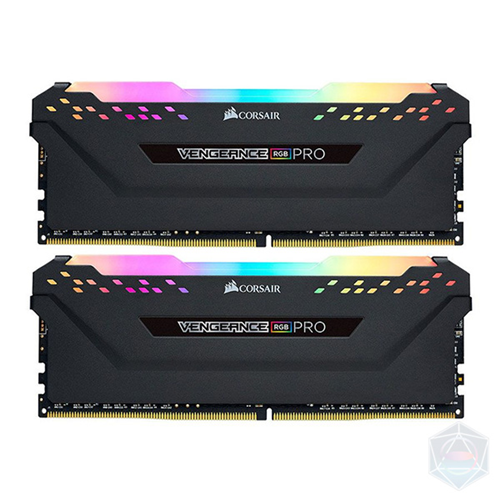 رم کورسیر دسکتاپ DDR4 دو کاناله 3200 مگاهرتز CL16 مدلVengeance RGB PRO SL ظرفیت16*2-(32 گیگابایت)